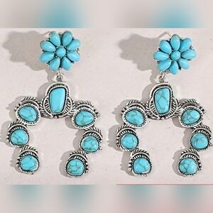 NWT Bohemian Turquoise Earrings